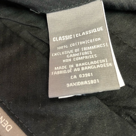 NWT Denver Hayes Classic Fit Never Iron Black Pants 32 - Picture 7 of 10